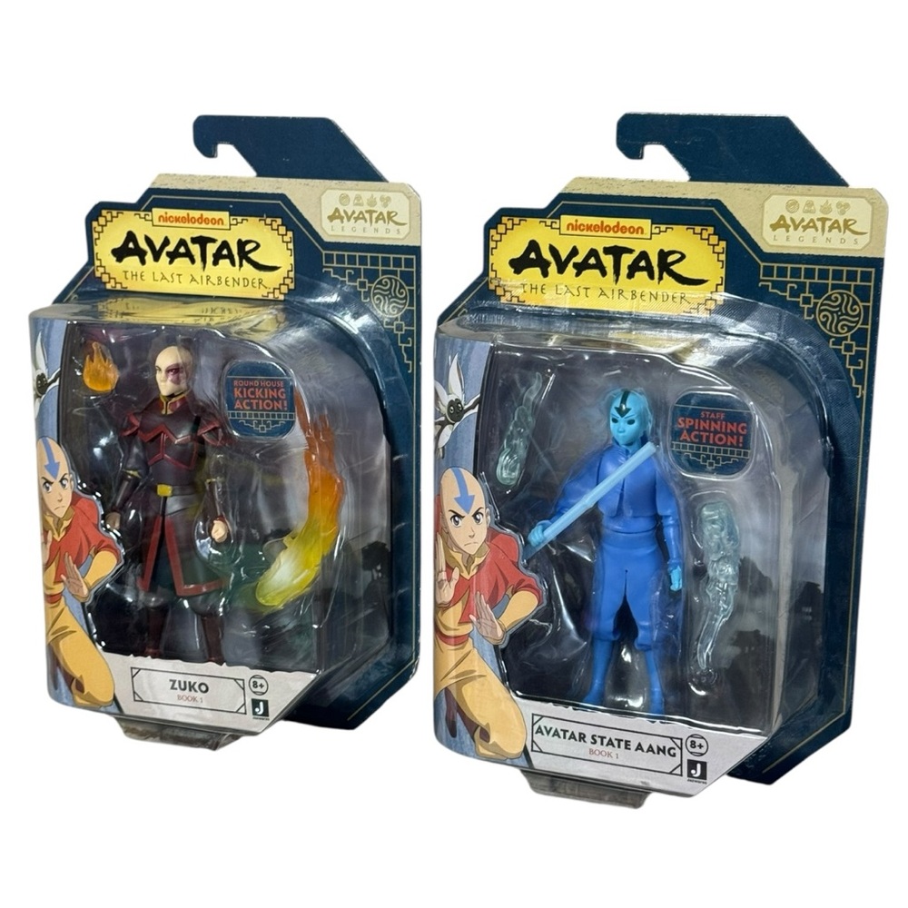 Nickelodeon Avatar Figures - Zuko and Aang